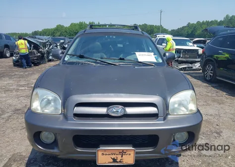 2005 Hyundai Santa Fe Gls/Lx from USA, damaged, VIN KM8SC13E25U983594